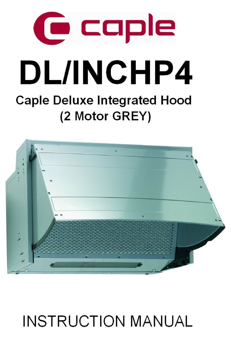 Caple DL/INCHP4 User manual