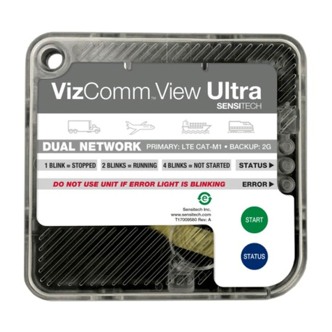 Carrier SENSITECH VizComm View Ultra User manual