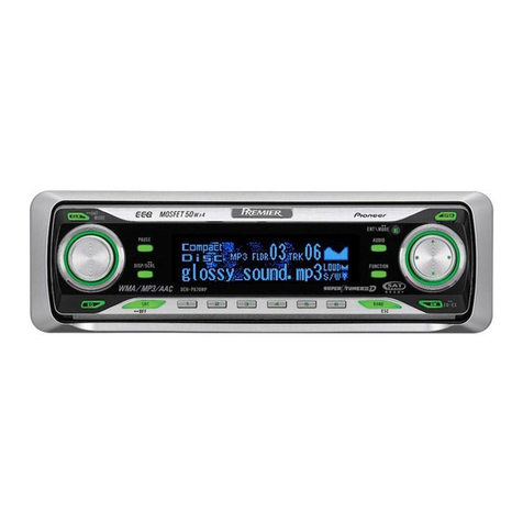 Pioneer DEH-P6750MP User manual Pioneer DEH-P6750MP User manual