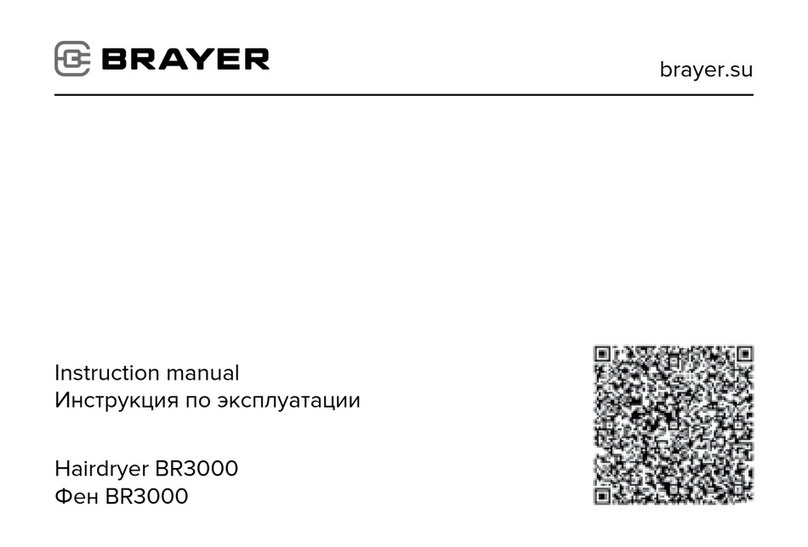 BRAYER BR3000 instruction manual