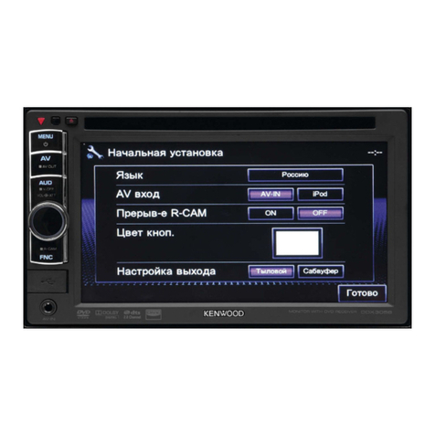 Kenwood DDX3028 User manual