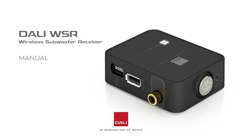 Dali WSR manual