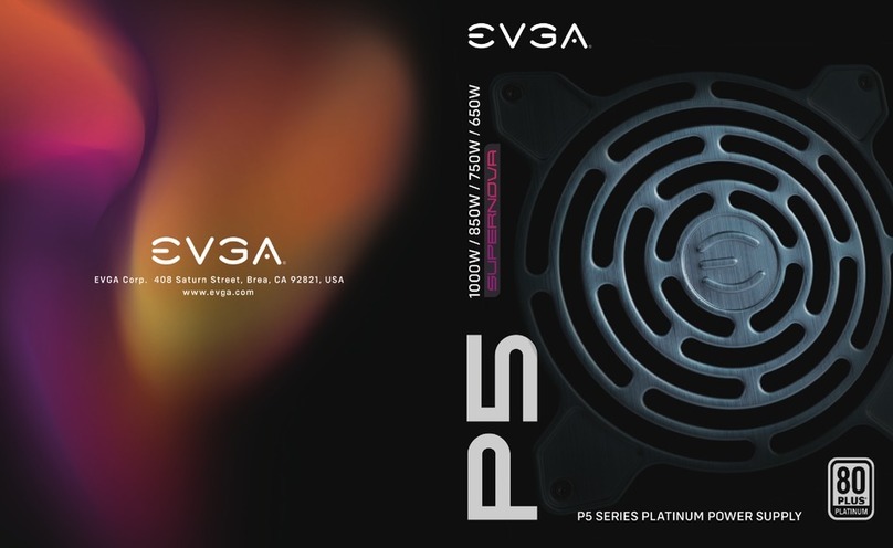 EVGA SUPERNOVA P5 Series user manual