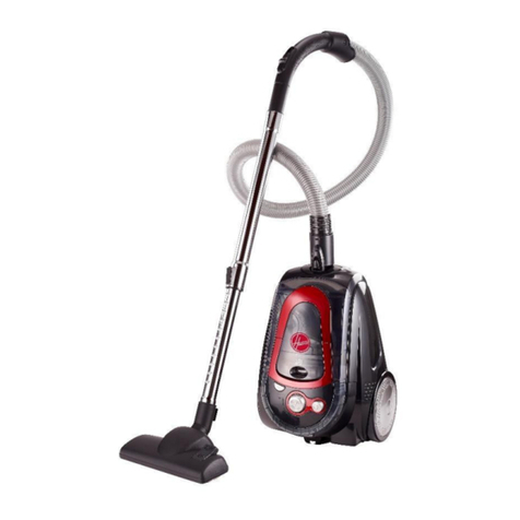 Hoover HC1600 Instructions and warranty
