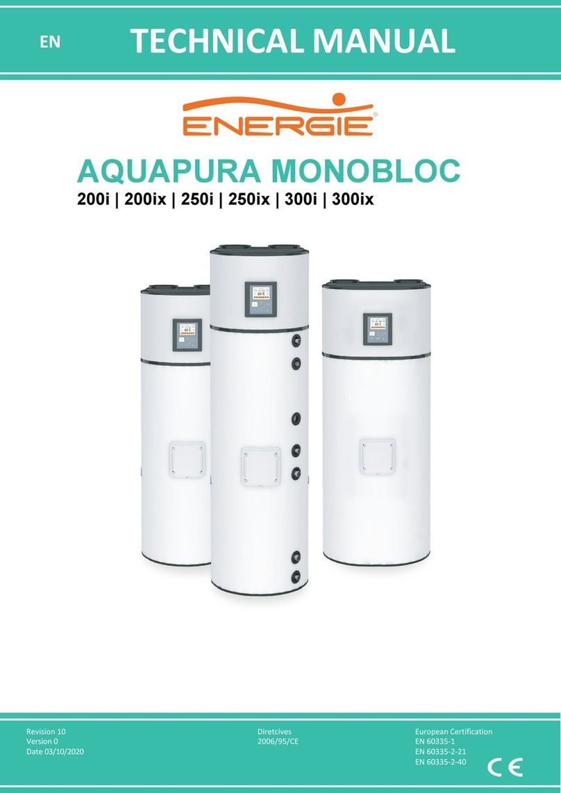 Energie AQUAPURA MONOBLOC 200i Technical manual
