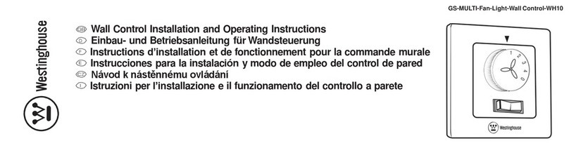 Westinghouse WH10 Electrical Installation and Operating Instructions