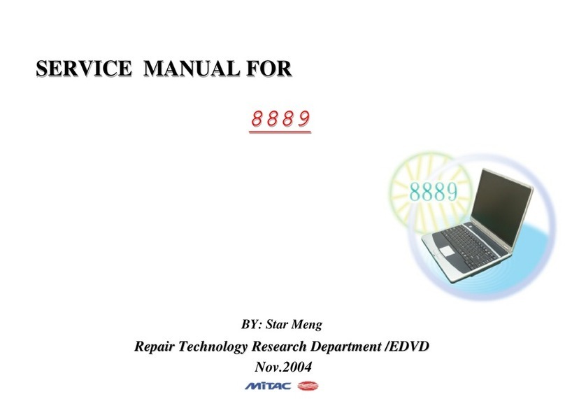 MiTAC 8889 User manual MiTAC 8889 User manual