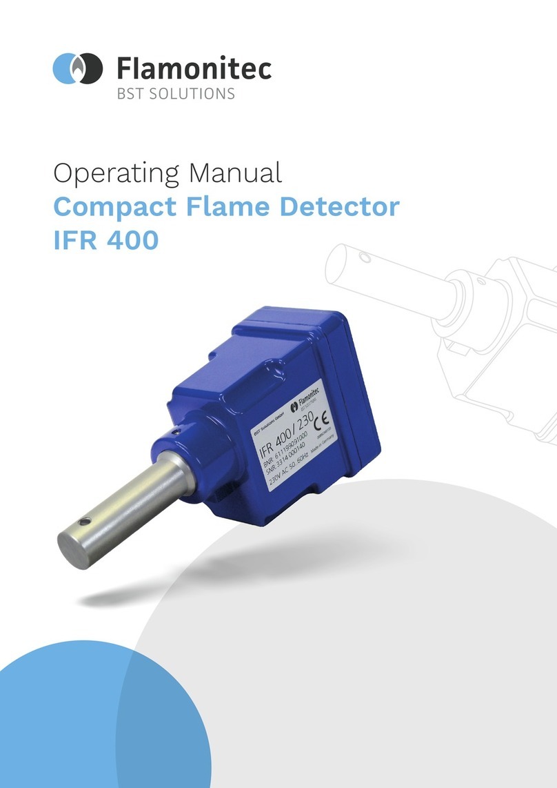 BST Flamonitec IFR 400 User manual