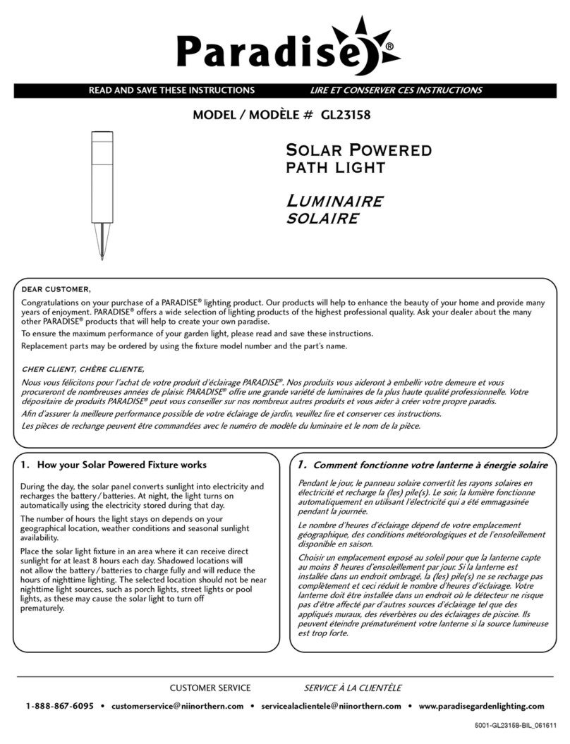 Paradise Datacom GL23158 quick start guide