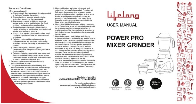 lifelong POWER PRO user manual