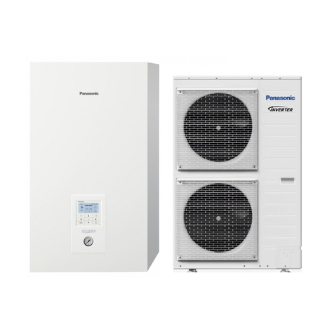 Panasonic Aquarea WH-SDC12H6E5 User manual