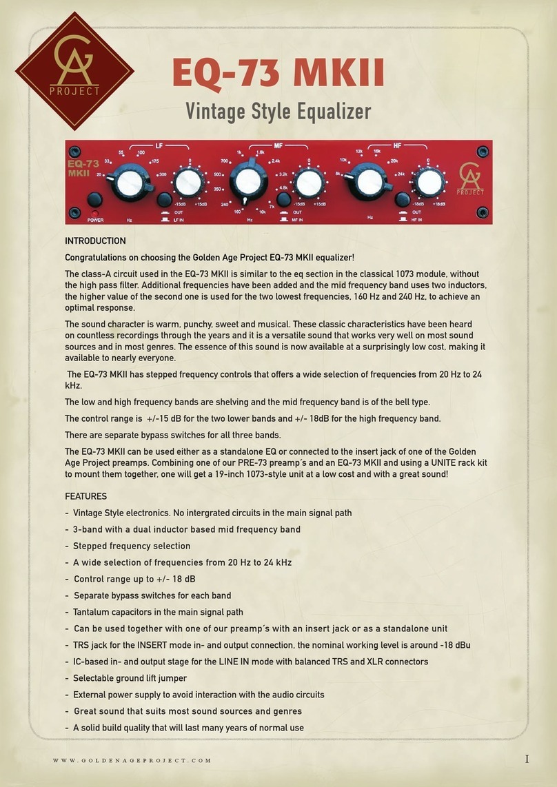 Project EQ-73 MKII quick start guide