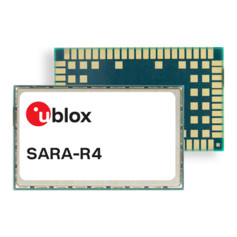 Ublox SARA-R42 User manual