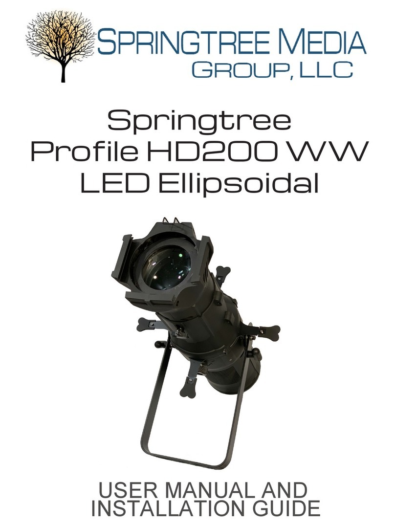 Springtree HD200WW LED User manual
