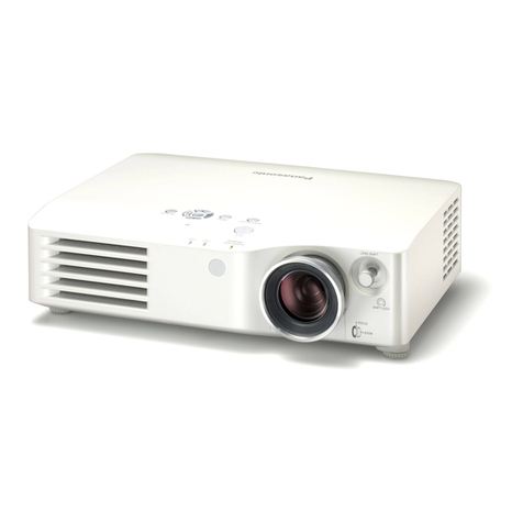 Panasonic PTAX200U - LCD PROJECTOR Service manual