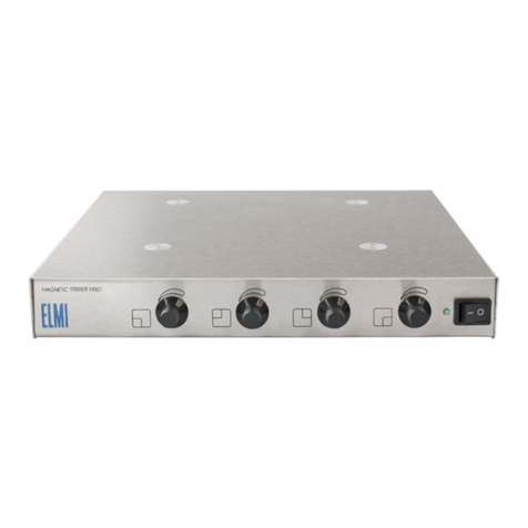 Elmi Magentic Stirrer MS01 user manual