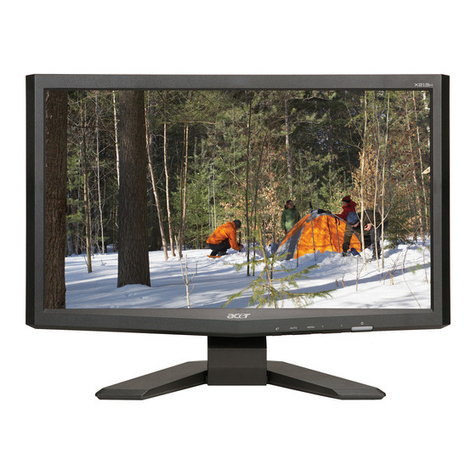 Acer X213W User manual