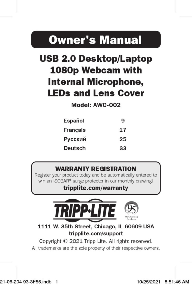 Tripp Lite AWC-002 owner's manual