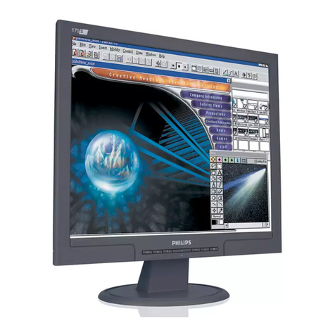 Philips 170S7 User manual