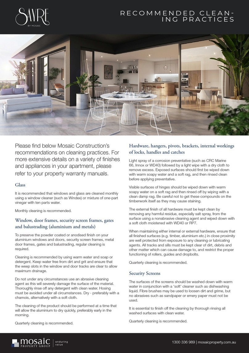 Mosaic SAYRE quick start guide