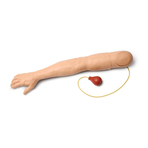 laerdal Arterial Stick Arm Directions for use