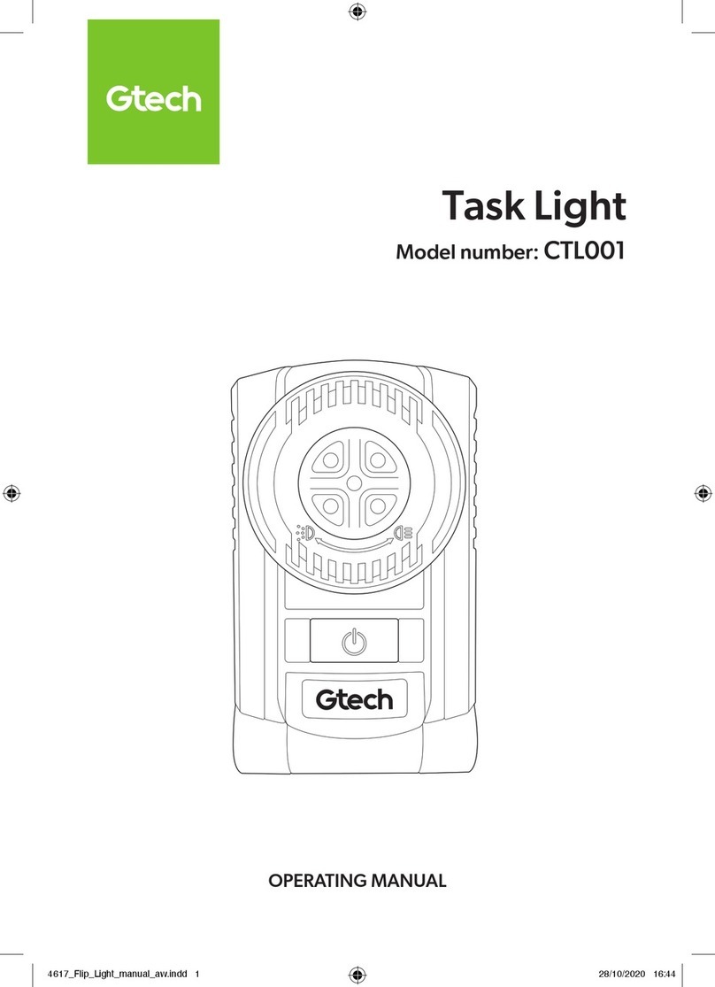 Gtech CTL001 User manual