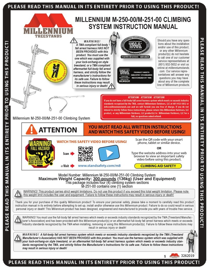 Millennium M-250-00 instruction manual
