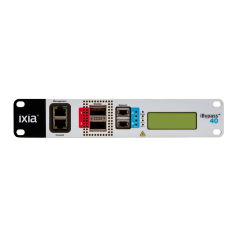IXIA iBypass 40-10 Quick install guide