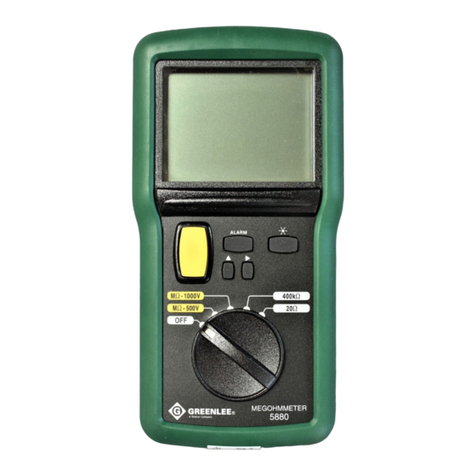 Textron Greenlee 5878 User manual