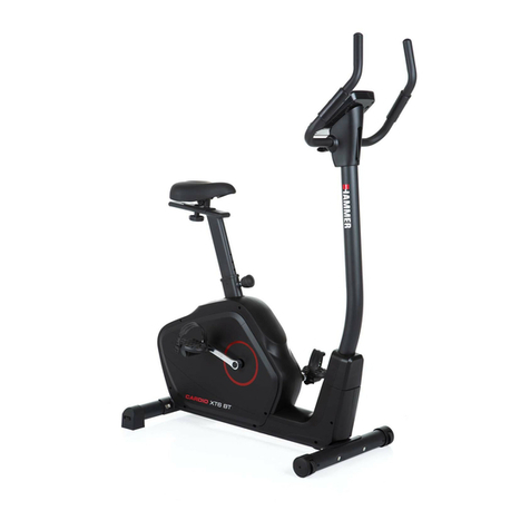 Hammer Ergometer Cardio XT6 manual