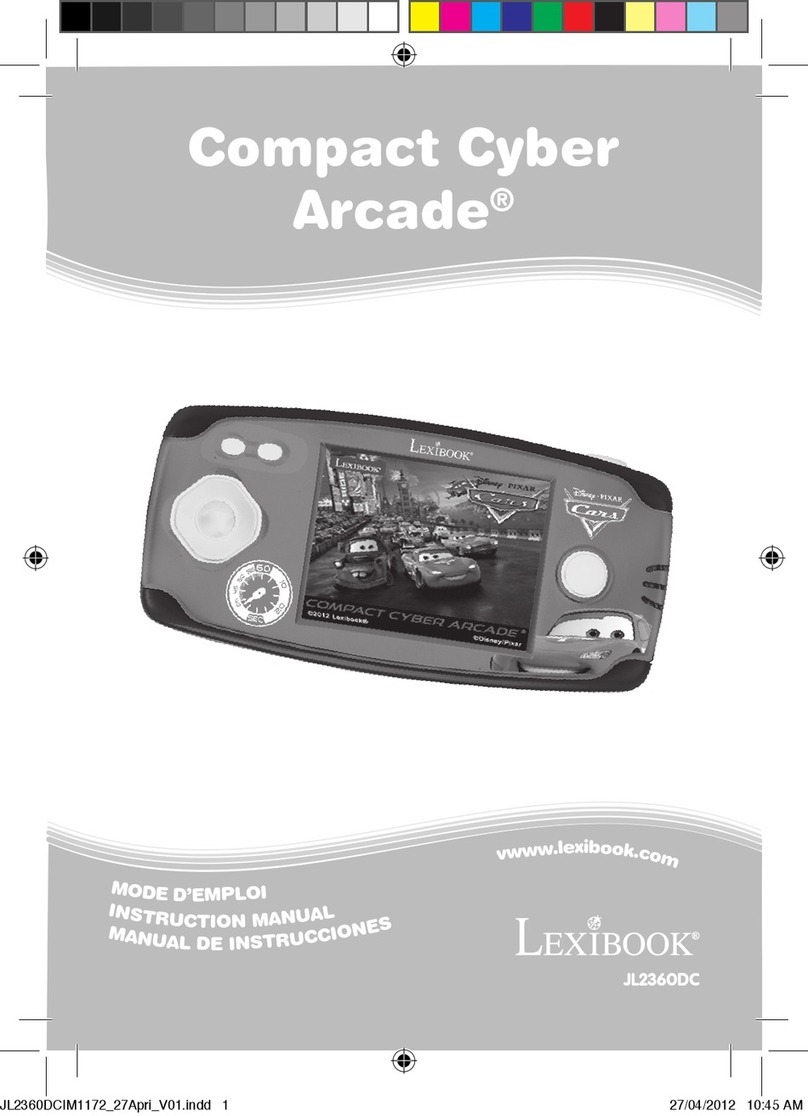 LEXIBOOK JL2360DC User manual