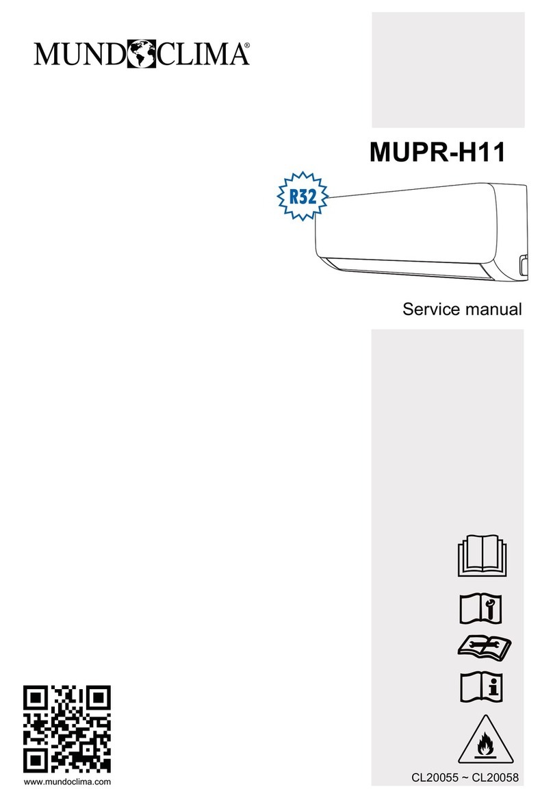 mundoclima MUPR-H11 User manual