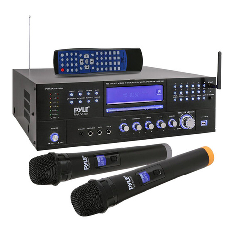 Pyle PWMA5000BA User manual