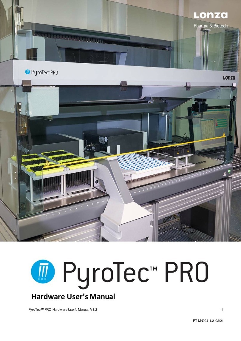 Lonza PyroTec PRO Instructions for use