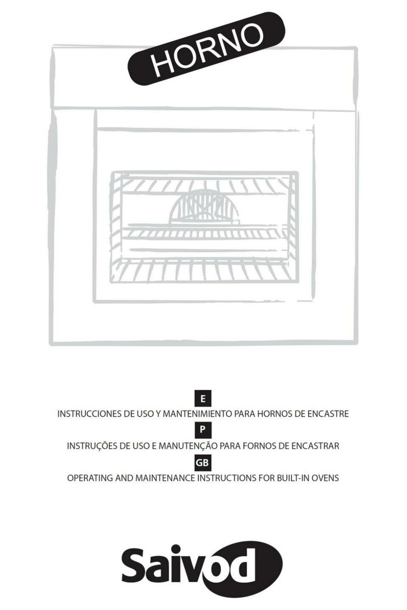 Saivod HORNO Operating and maintenance instructions