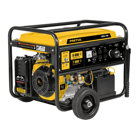 PRETUL GEN-55P manual