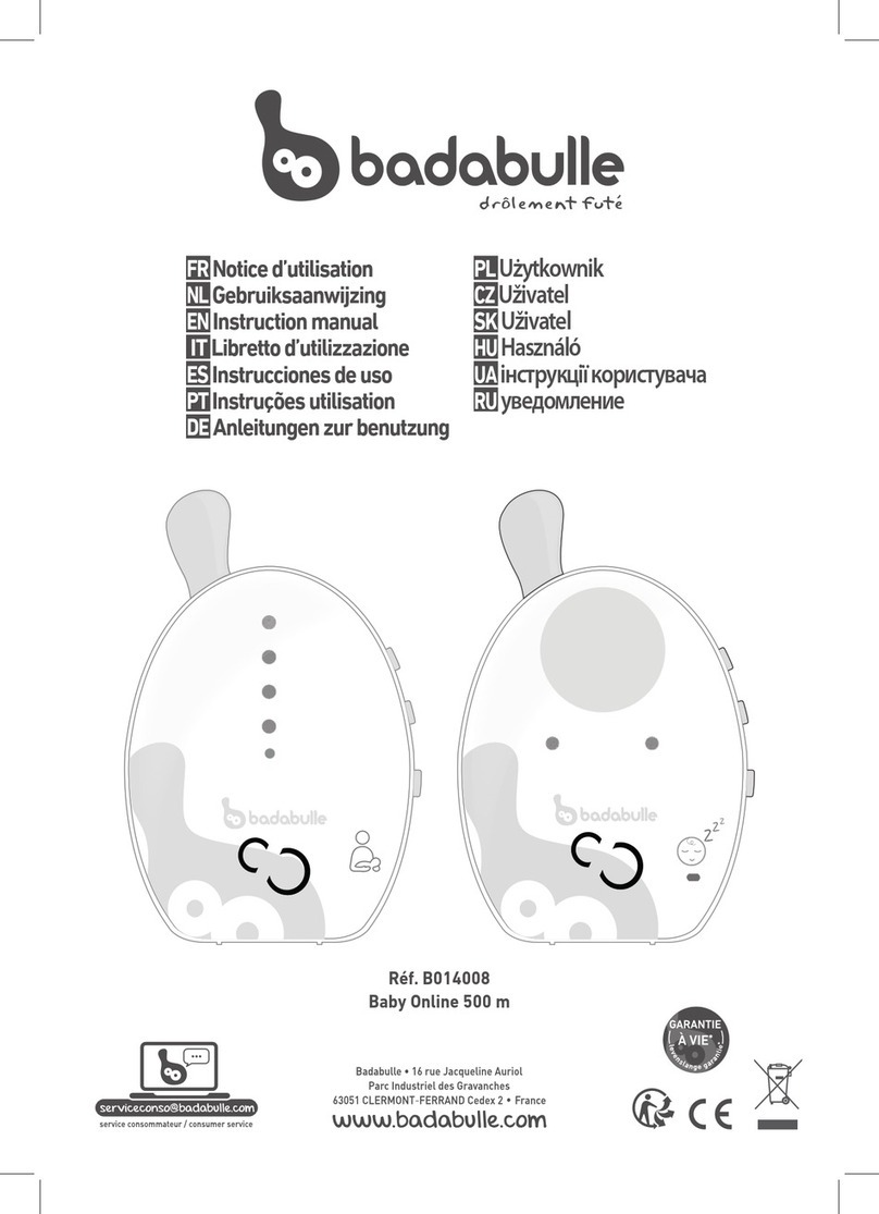Badabulle Baby Online 300 m instruction manual