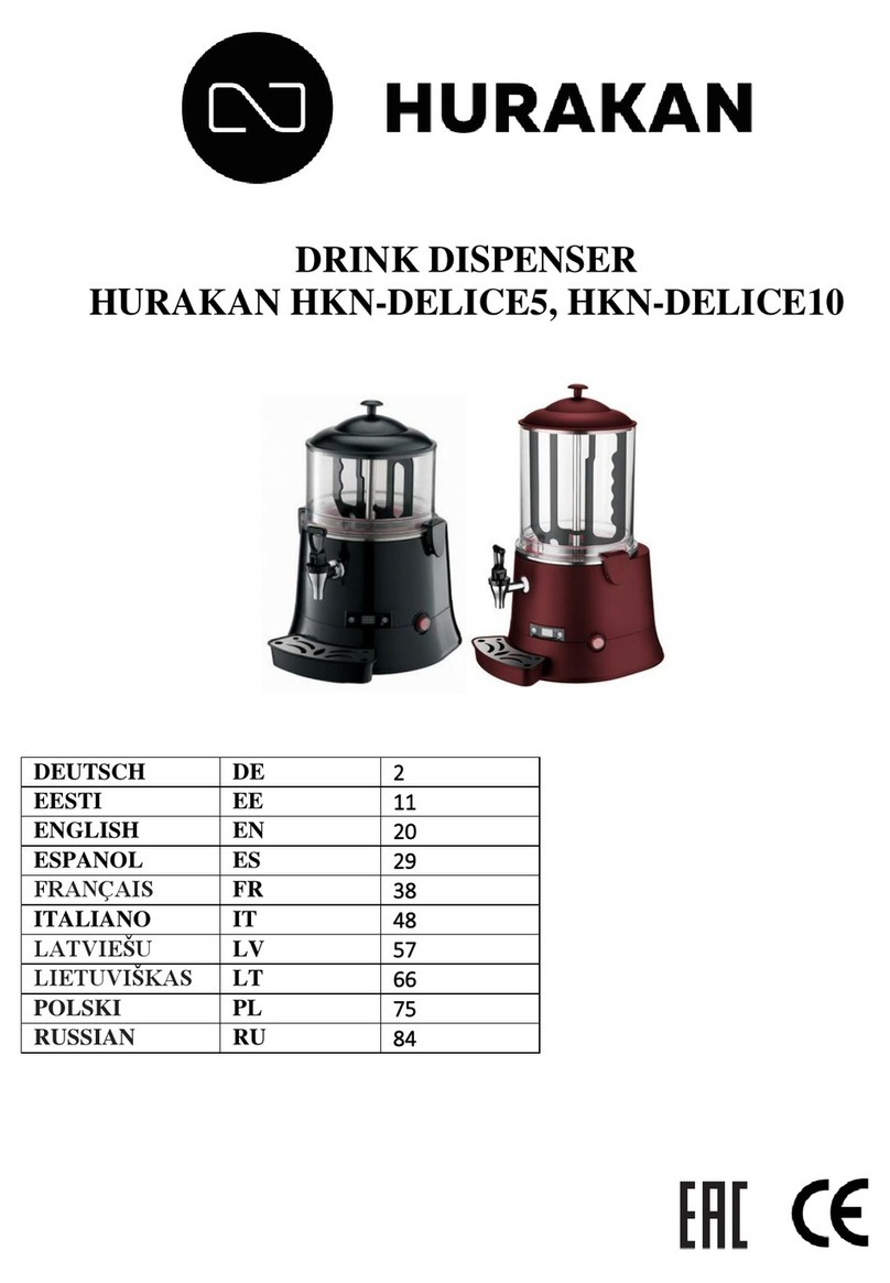 HURAKAN HKN-DELICE5 User manual