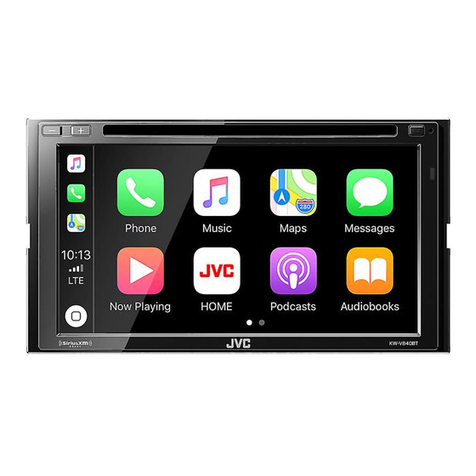 JVC KW-V840BT User manual