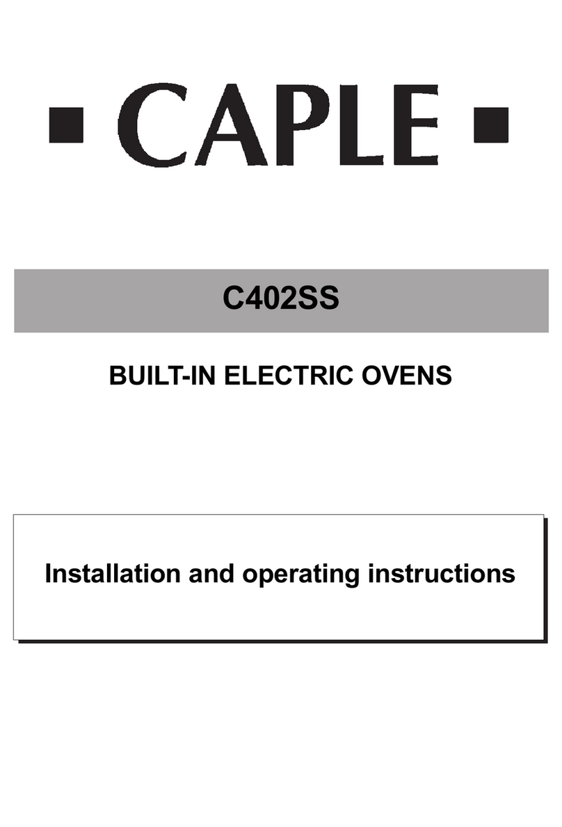 Caple C402SS User manual