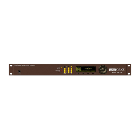 DEVA Broadcast DB7012 User manual