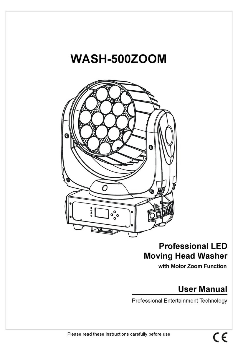 Nebula WASH-500ZOOM User manual