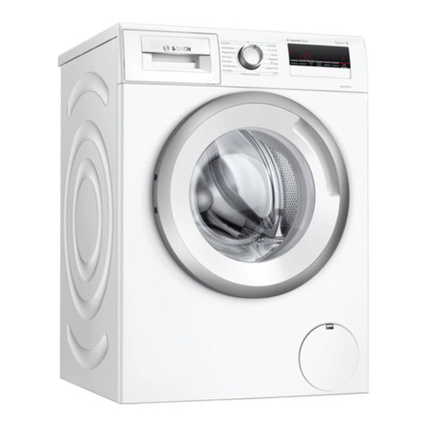 Bosch WAN282H8 User manual and installation instructions