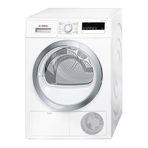 Bosch WTN85280GB User manual