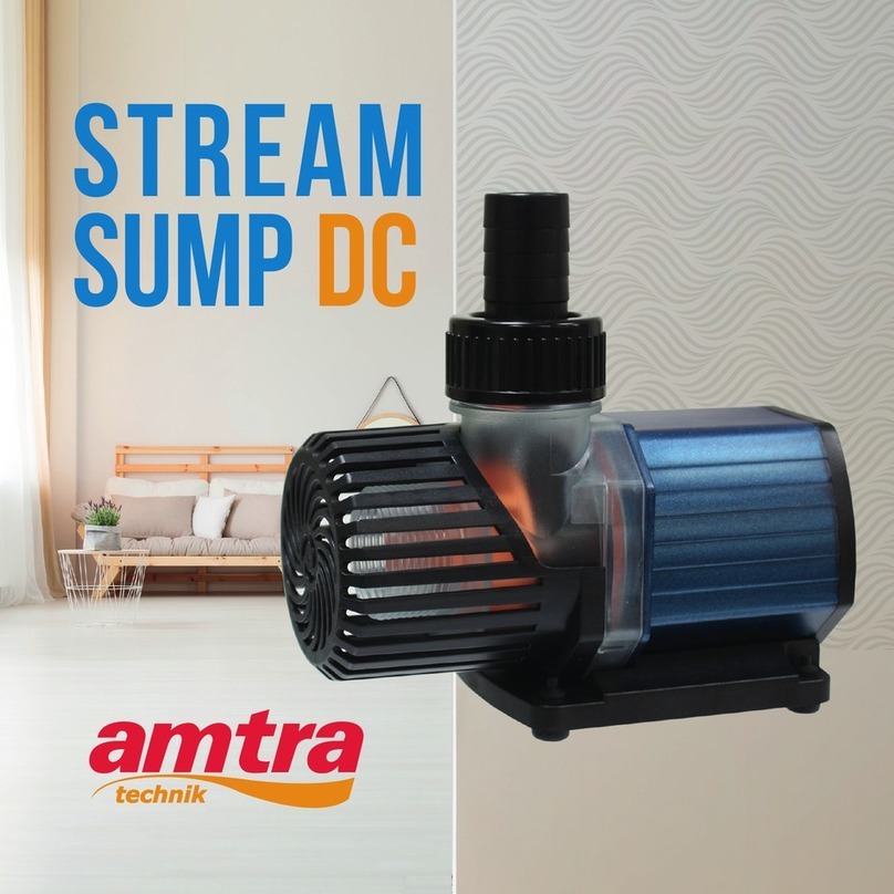 Amtra Stream Sump DC User manual Amtra Stream Sump DC User manual