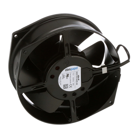 Ebmpapst W2S130-AA25-44 User manual