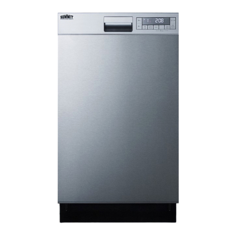 Summit Professional DW18SS31 user manual