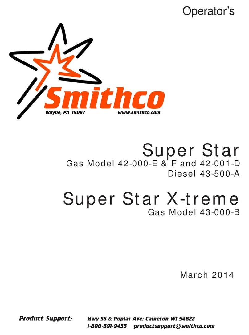 Smithco Super Star User manual