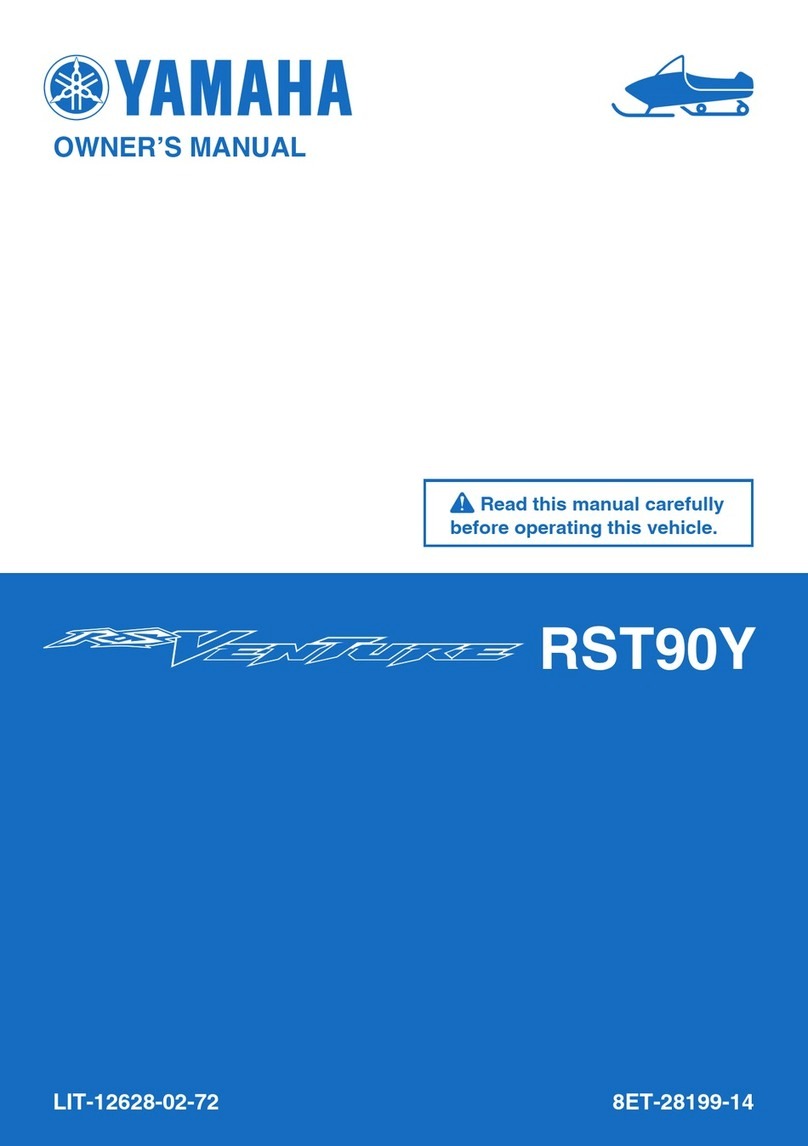 Yamaha RS Venture RST90Y User manual
