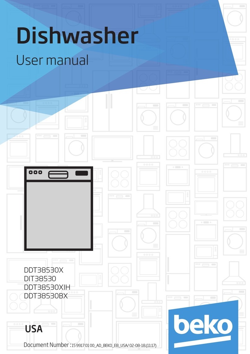 Beko DDT38530X User manual